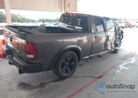 2019 Ram 1500 Classic Warlock 4X2 6'4 Box from USA, damaged, VIN 1C6RR6GT6KS676712